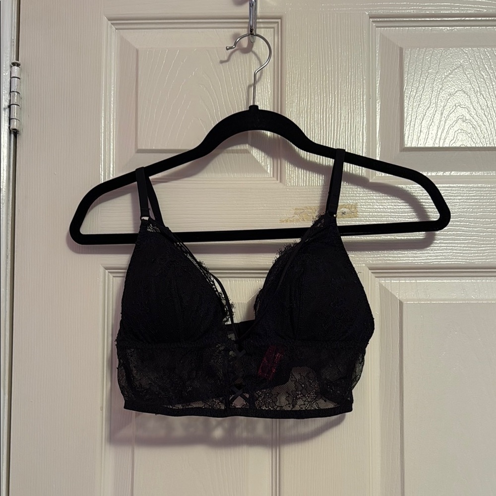 La SENZA Black Lace Triangle Bra